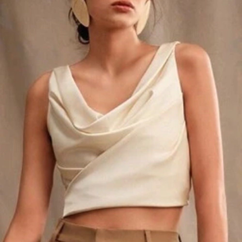 Elegant Satin Blouse